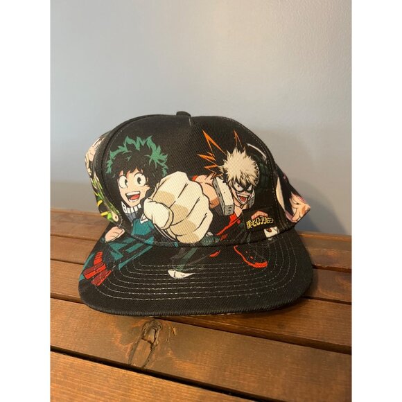 My Hero Academia Adjustable Funimation SnapBack Baseball Cap Manga OSFM Japanese - Picture 1 of 8